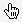 pointing hand cursor