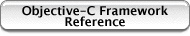 Obj-C Framework Reference