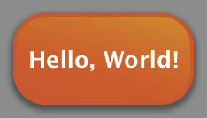 The Hello World widget installed and running in Dashboard