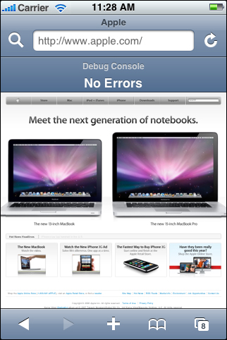 Error indicator