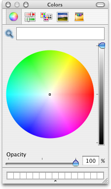 A color panel