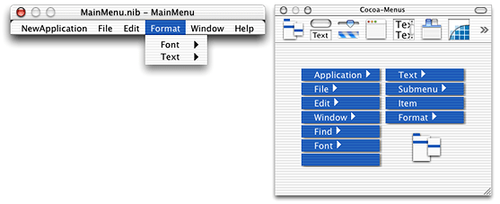 Add a Format menu