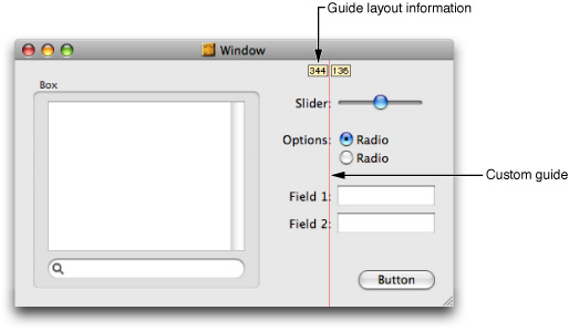 Custom layout guides