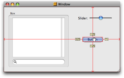 Option dragging a control