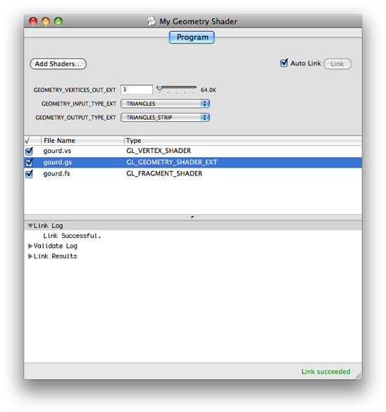 OpenGL Shader Builder User Guide: Getting Started