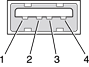 USB Type A port